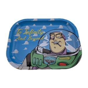 Smoke‎ Arsenal Premium Metal Rolling Tray Toy Story Buzz Light Year Brand New